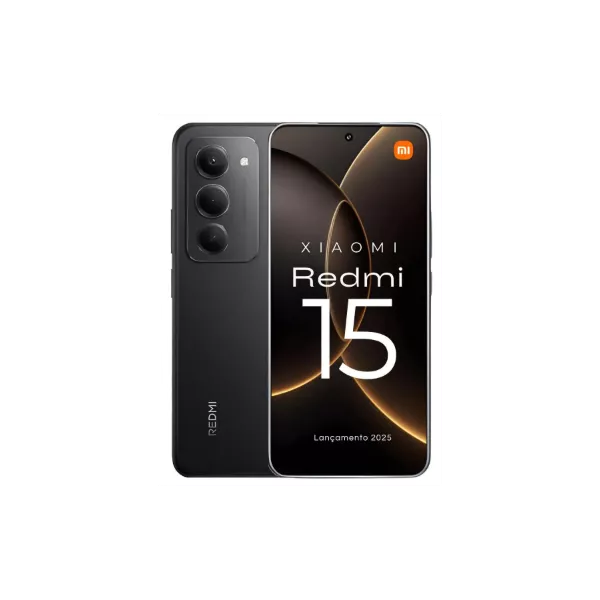 Redmi 15 128gb 6gb ram preto | DISTRIBUIDORDECELULARES