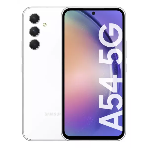 Samsung Galaxy A54 256GB 8GB RAM 5G - Branca | DISTRIBUIDORDECELULARES
