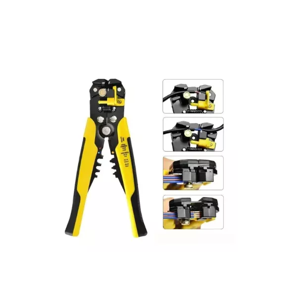 Alicate Desencapador Crimpador de Fios Automatico Fertak 1033