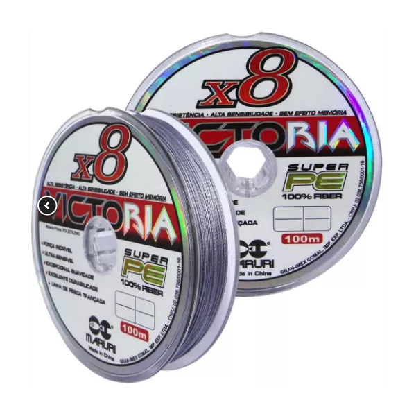 Linha Multifilamento Maruri Victoria Super PE 8X 100m | Focanapesca