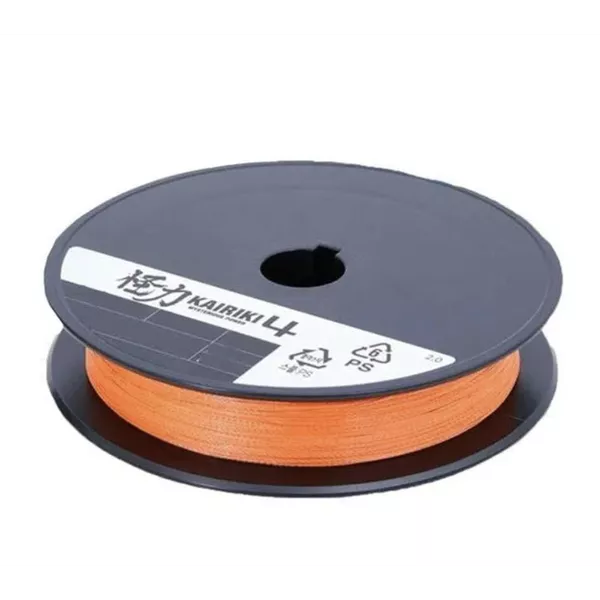 Linha Multifilamento Shimano Kairiki 4 fios - c/ 300m Cor Laranja
