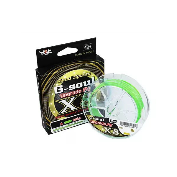 Linha Multifilamento Ygk G-soul Upgrade PE X8 200m | Focanapesca