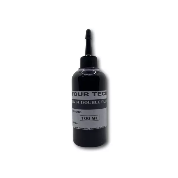 TINTA PRETA PIG. 100ML (DOUBLE PLUTINTA PRETA PIGMENTADA Original