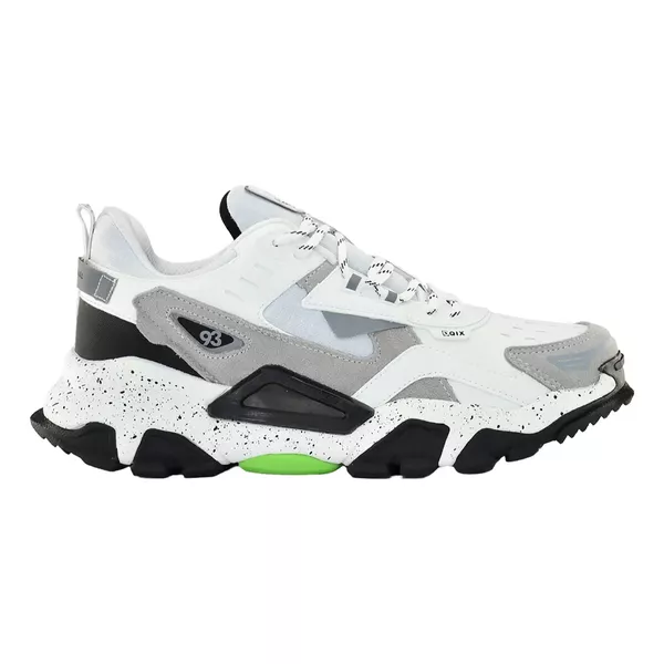 【Ricco】 Tênis Trek Branco Cinza | 775 Franca