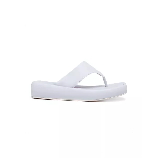 Sandália Flatform Feminina Bia Branca