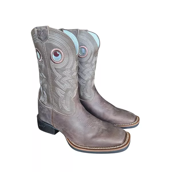 BOTA-VILELA-FEM.-5007-FOSSIL-TERRA/BRONZE | Horses Ville | O