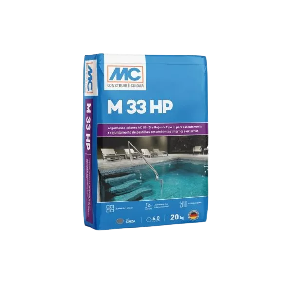 M33 HP Argamassa Colante AC III – D e Rejunte Tipo II