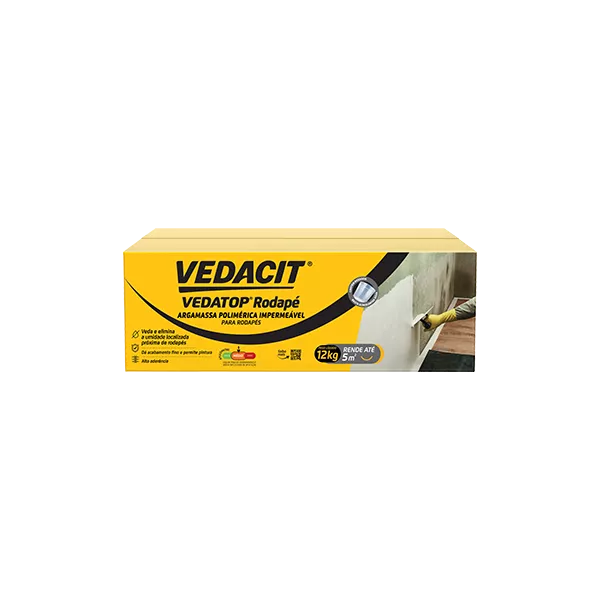 VEDACIT - VEDATOP - RODAPÉ CX 12KG 