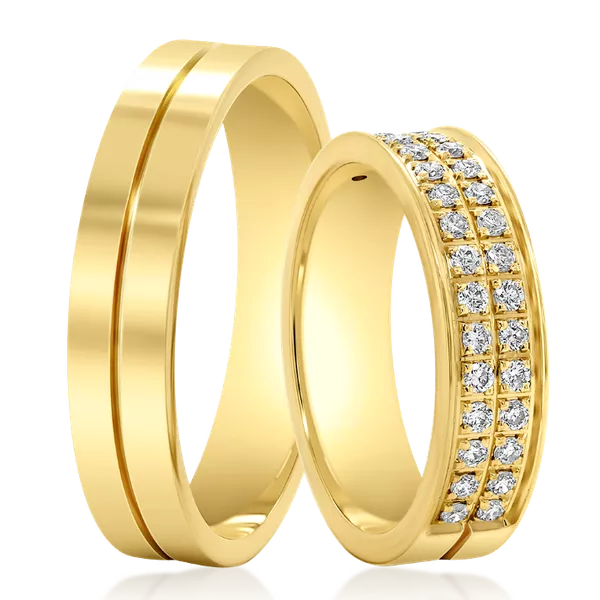 Alianças de Casamento União Europeia 7mm