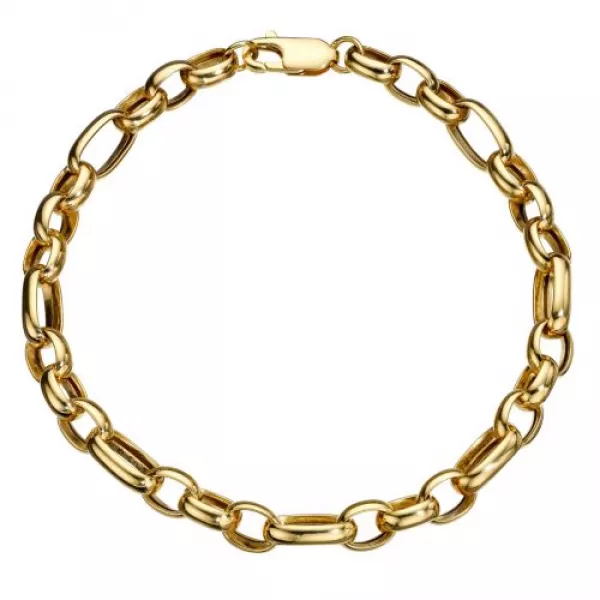 Pulseira de Ouro Londrina 21 cm