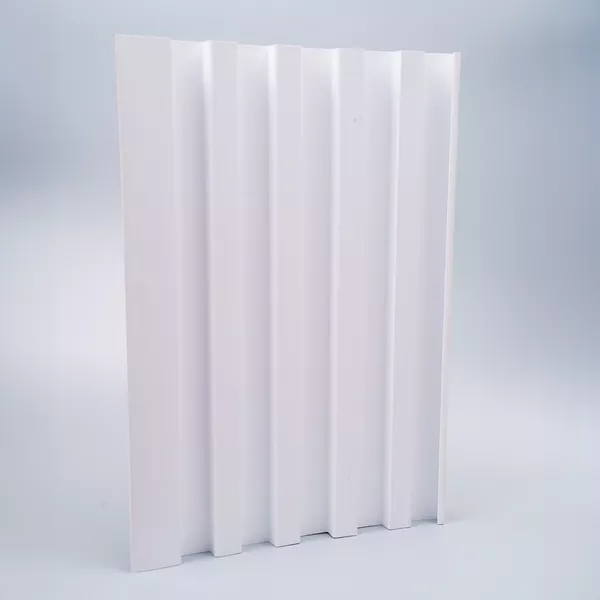 PAINEL RIPADO DECORATIVO EM PVC BRANCO 2,85M - Joiplastic