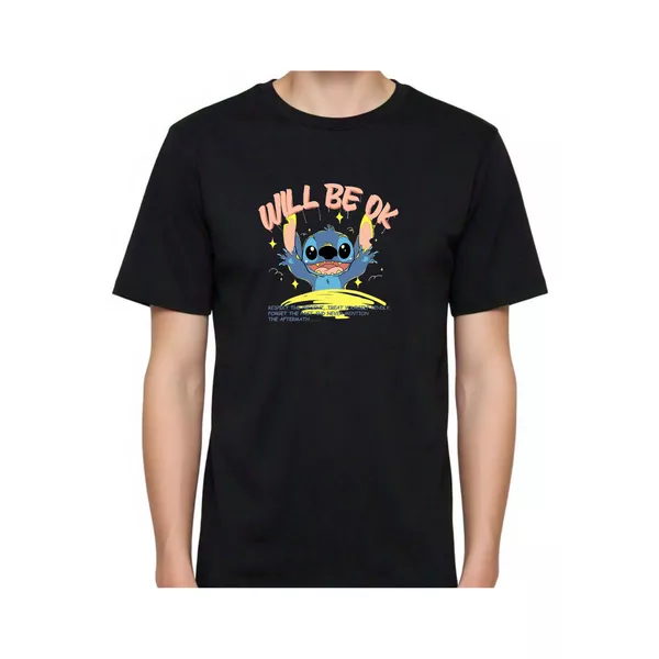 CAMISETA ALGODÃO BLUSA FEMININA E MASCULINA STICHI WILL JOSTY