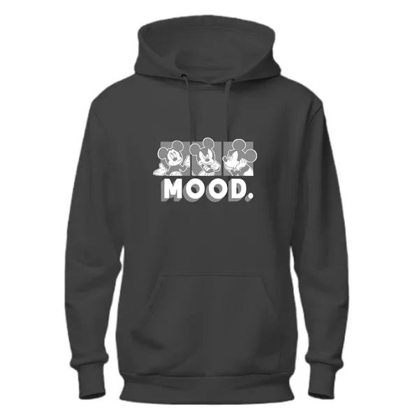 MOLETOM CANGURU FEMININO E MASCULINO MOOD PRETO