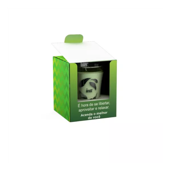 Cosmético vela beijável para Massagem Beijável Intt Menta 