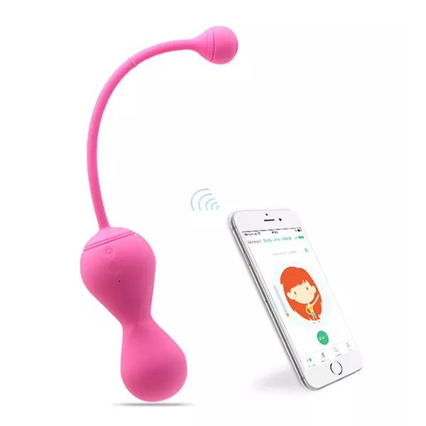 Vibrador Ponto G para Exercício de Pompoarismo Magic Kegel Master - Magic Motio - Exercício do Assoalho Pélvico com Aplicativo 