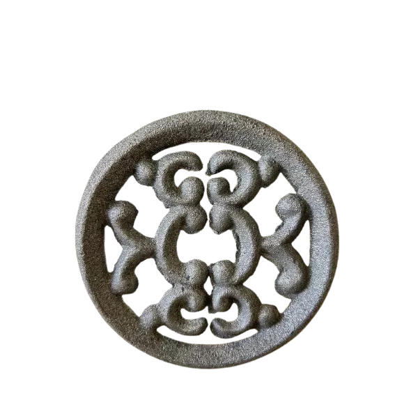 Rosácea Imperial em Ferro Fundido 15 cm 