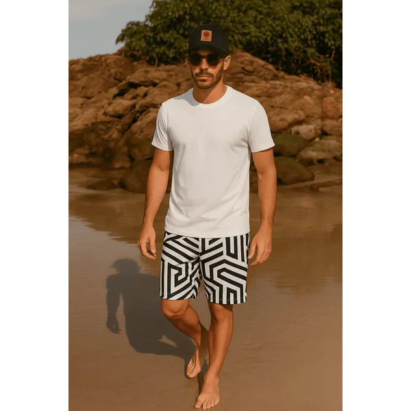 Short Masculino Forthem Geometric 19