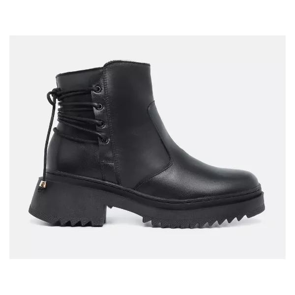 Bota Coturno Feminina Clara Preta