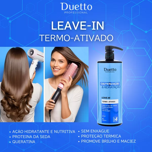 Leave In Termo Ativado Duetto 1L | Loja Duetto Super