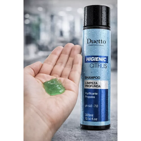 Shampoo Higienic Citrus C/Propolis Duetto 300ml | Loja Duetto Super
