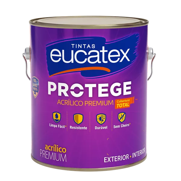 Tinta Eucatex Protege Acrílico Premium - 3,6L (Branco)