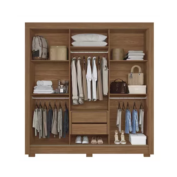 GUARDA ROUPA MARINGA 3 PORTAS CORRER JTB/JTB SANTOS ANDIRA | Lojas