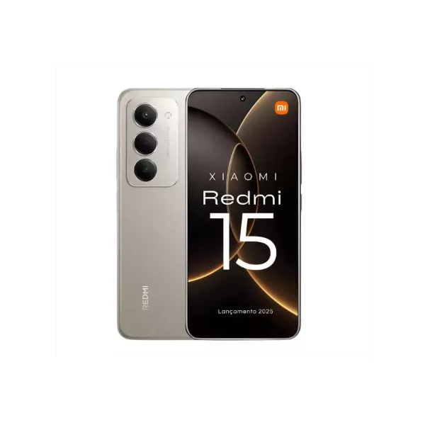 CELULAR XIAOMI REDMI 15 128GB 6GB RAM CINZA | Lojas Premium