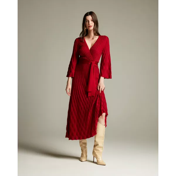 Vestido Piaggi Vermelho+