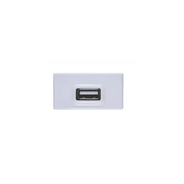 Tomada USB Liz Branca Tramontina 