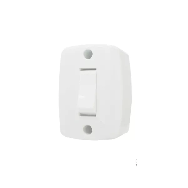 Interruptor Simples De Sobrepor Retangular 6A 16553 - ILUMI