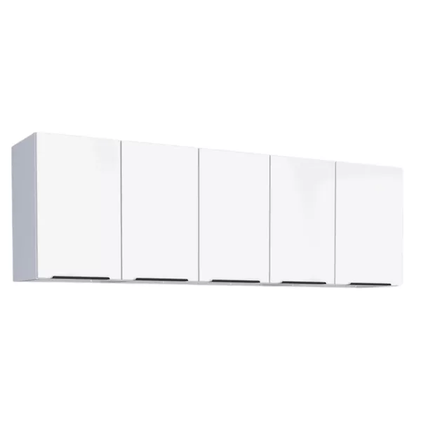 Armário Aéreo Cozinha Aço Júpiter Flat Branco 180 - COZIMAX