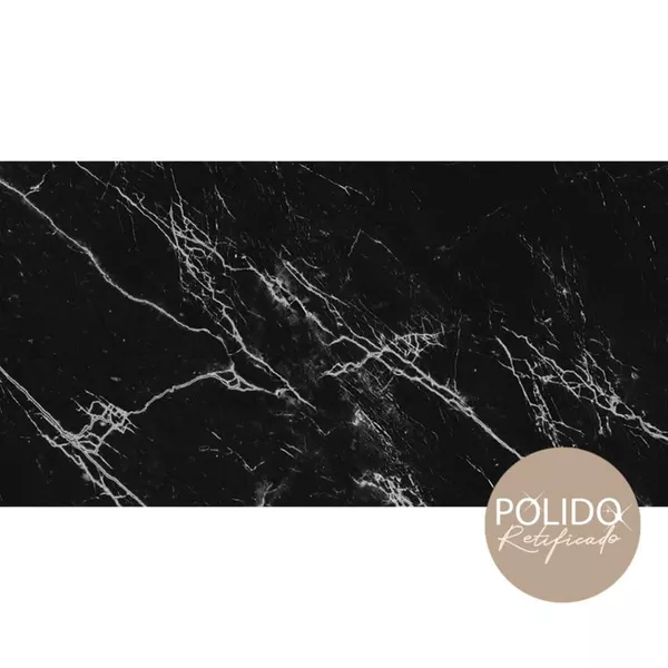 Piso Retificado Gran Liege Black 60X120 A-LB V3 2,16M² - FORMIGRES PREMIUM
