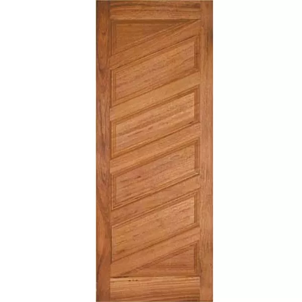 Porta Madeira Almofadada 1L Maciça PAP17 210x80cm
