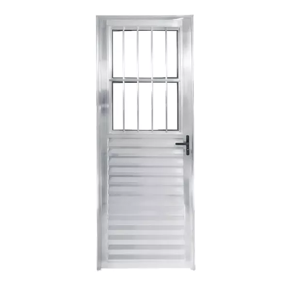 Porta Alumínio Postigo 210X80 - ESQUADRI TOP