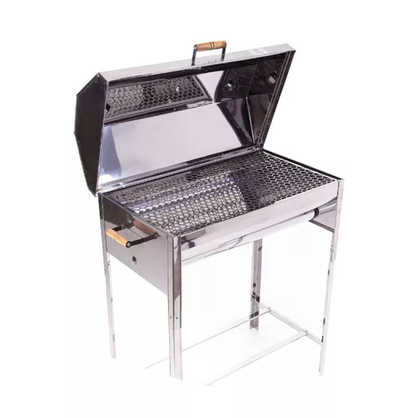 Churrasqueira a Bafo Inox Nº1 28x40