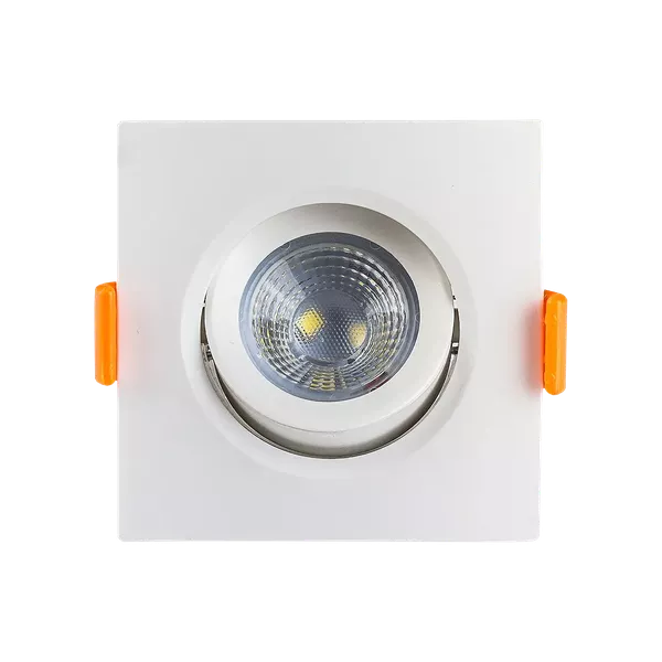 Spot embutir Quadrado Easyled 7,5cm 3W 6500K