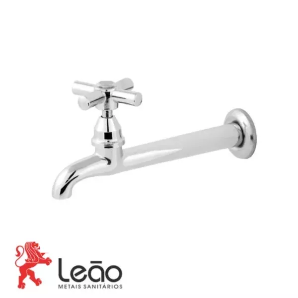 Torneira Cozinha Parede 1158 1/2" C31 POP 6075 - LEÃO METAIS