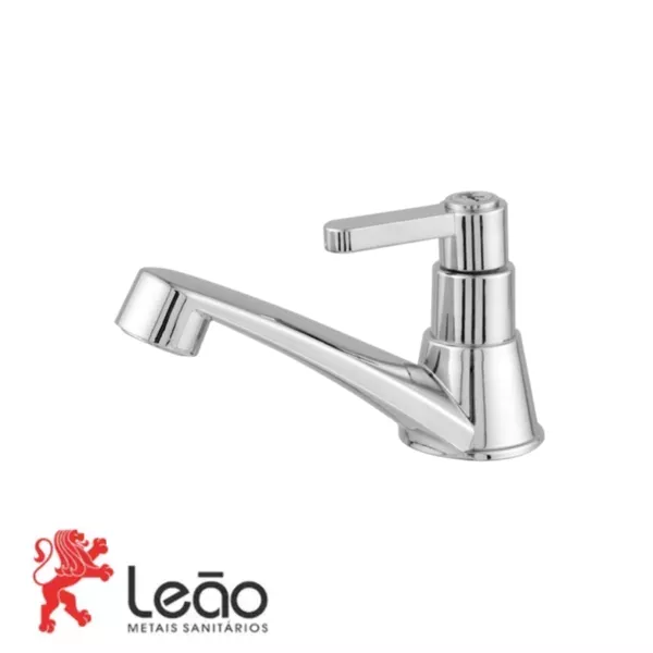 Torneira Lavatório Mesa 1094 1/4V C63 Cromada Plastic 6323 - LEÃO METAIS