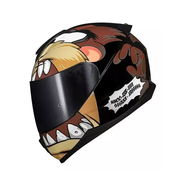 noriです Capacete Norisk Ff802 Razor Taz - Preto Moto One
