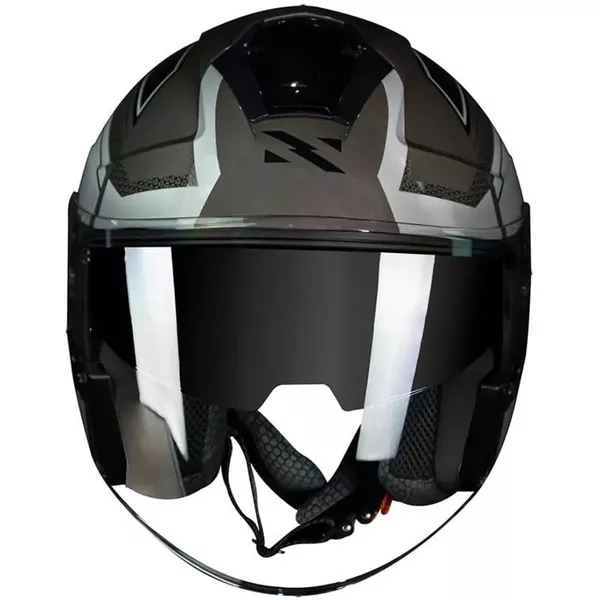 Capacete Norisk Downtown Provenza - Preto Titanium Moto One