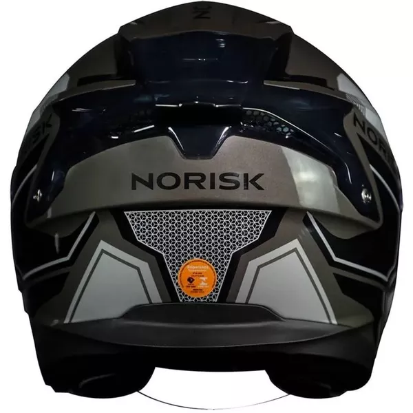 Capacete Norisk Downtown Provenza - Preto Titanium Moto One