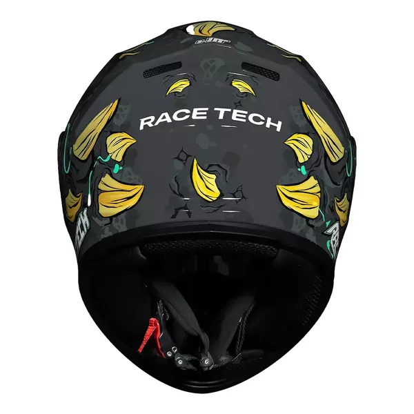 CAPACETE RACE TECH HIT - LIZARD - TITANIUM Moto One