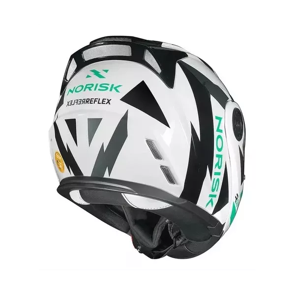 noriです CAPACETE NORISK FF345 ROUTE - REFLEX - BRANCO TITANIUM - 56 Moto One