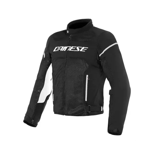 JAQUETA DAINESE - AIR FRAME D1 TEX - PRETO BRANCO Moto One