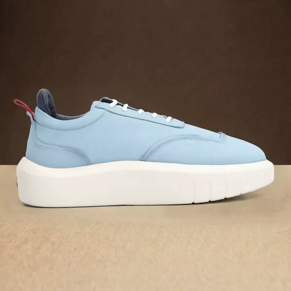 Sneaker Masculino Couro Legítimo Fly Azul Hong Kong - 22000 | Mr