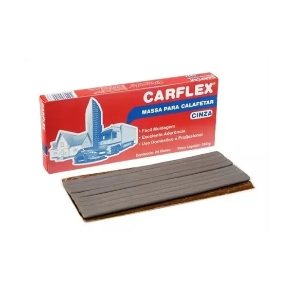 Massa para Calafetar Modeladora Cinza Carflex