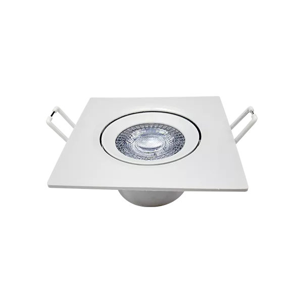 SPOT EMBUTIR LED 12W QUADRADO 14CM BIVOLT