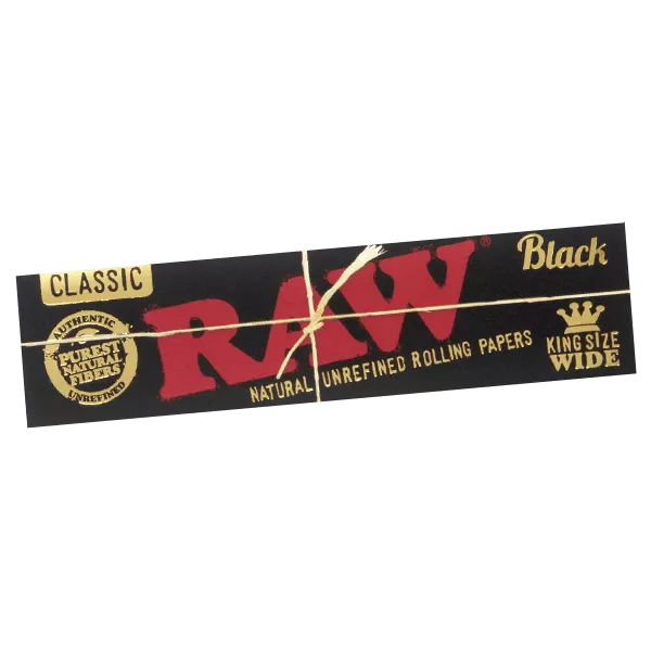 Seda Raw Black King Size Clássica