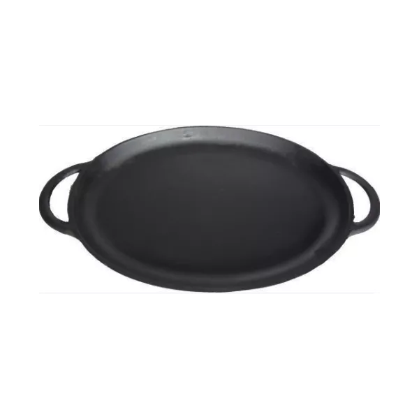 Bifeteira de Ferro Oval com 2 Alças 24X35