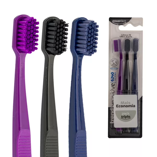 ESCOVA DE DENTES TREND SENSITIVE PACK 3un | Grupo PDHB - Loja Virtual